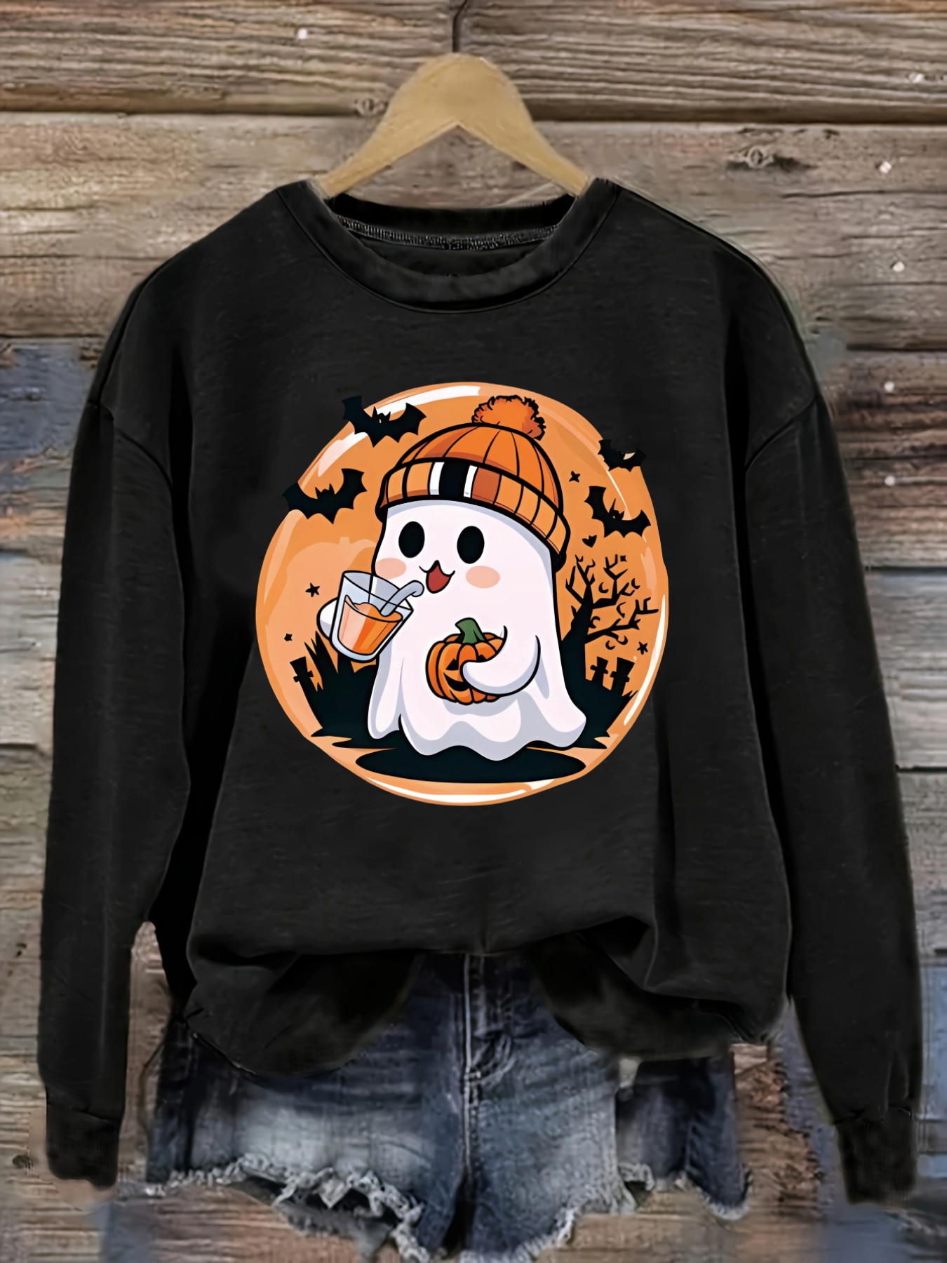 Winter Clothing Usa - Women's Casual Long Sleeve Crew Neck