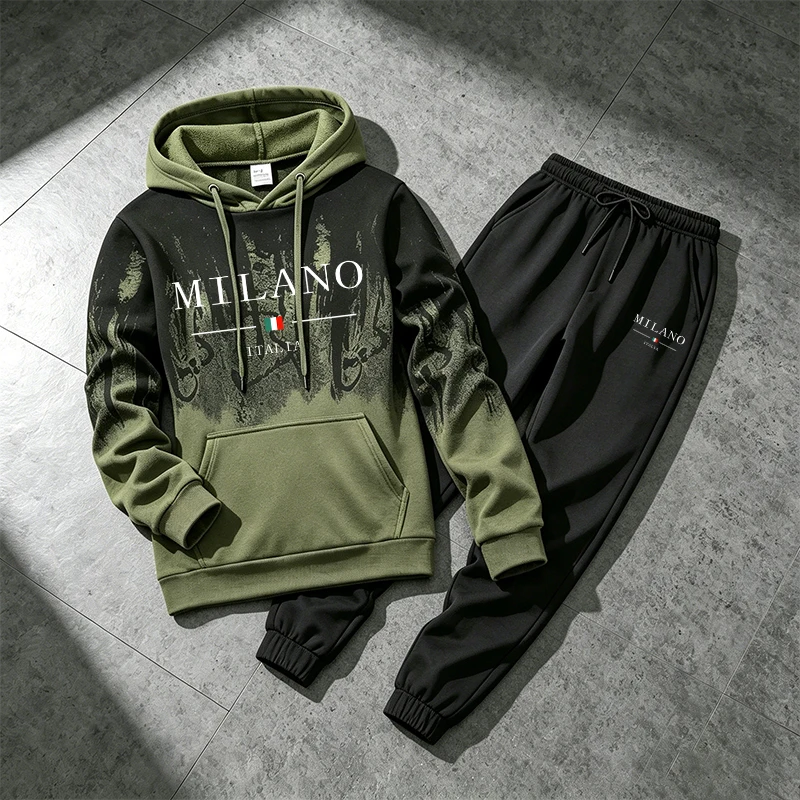 Splashed ink Men's Hoodie Trac - Winter Clothing Outdoor ulasan dan harga