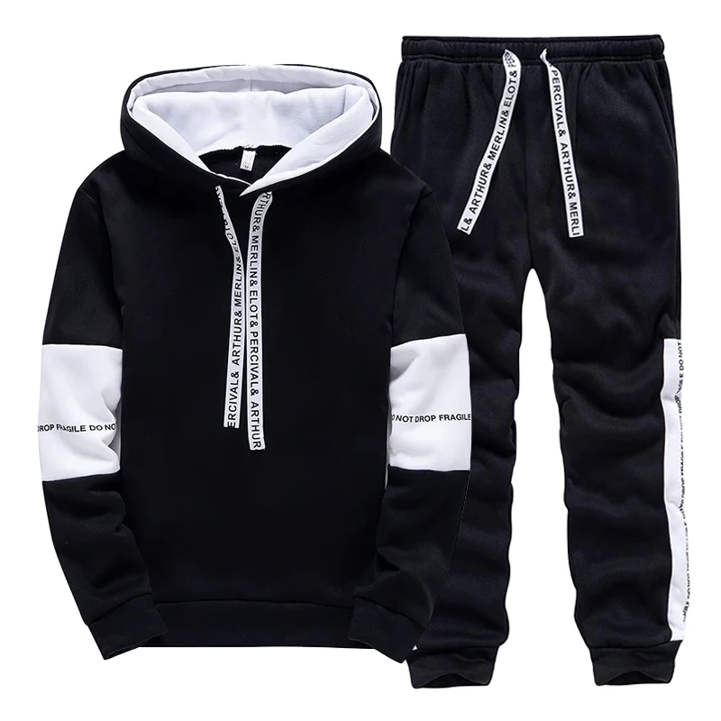 Tracksuit for Man Casual Hoode - Winter Clothing Outdoor ulasan dan harga
