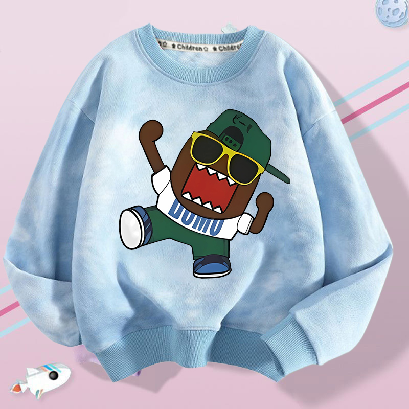 Domo Kun Children Crew Neck Sw - Winter Clothing Girls ulasan dan harga