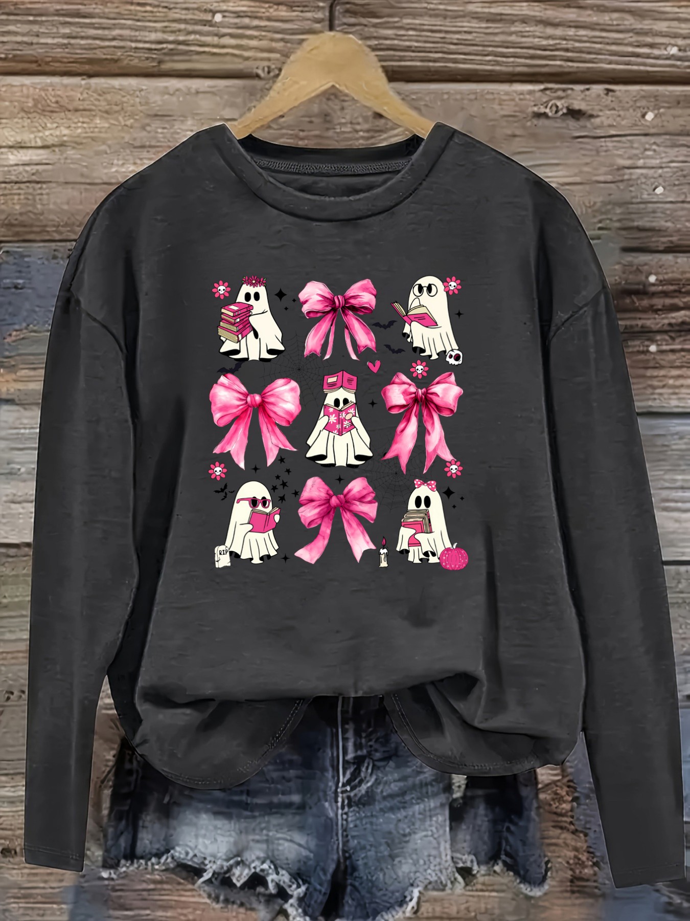 Women's Casual Long Sleeve Cre - Winter Clothing Usa ulasan dan harga