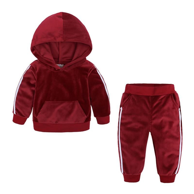 2023 New Baby Velvet Hooded Cl - Winter Clothing Activities For Toddlers ulasan dan harga