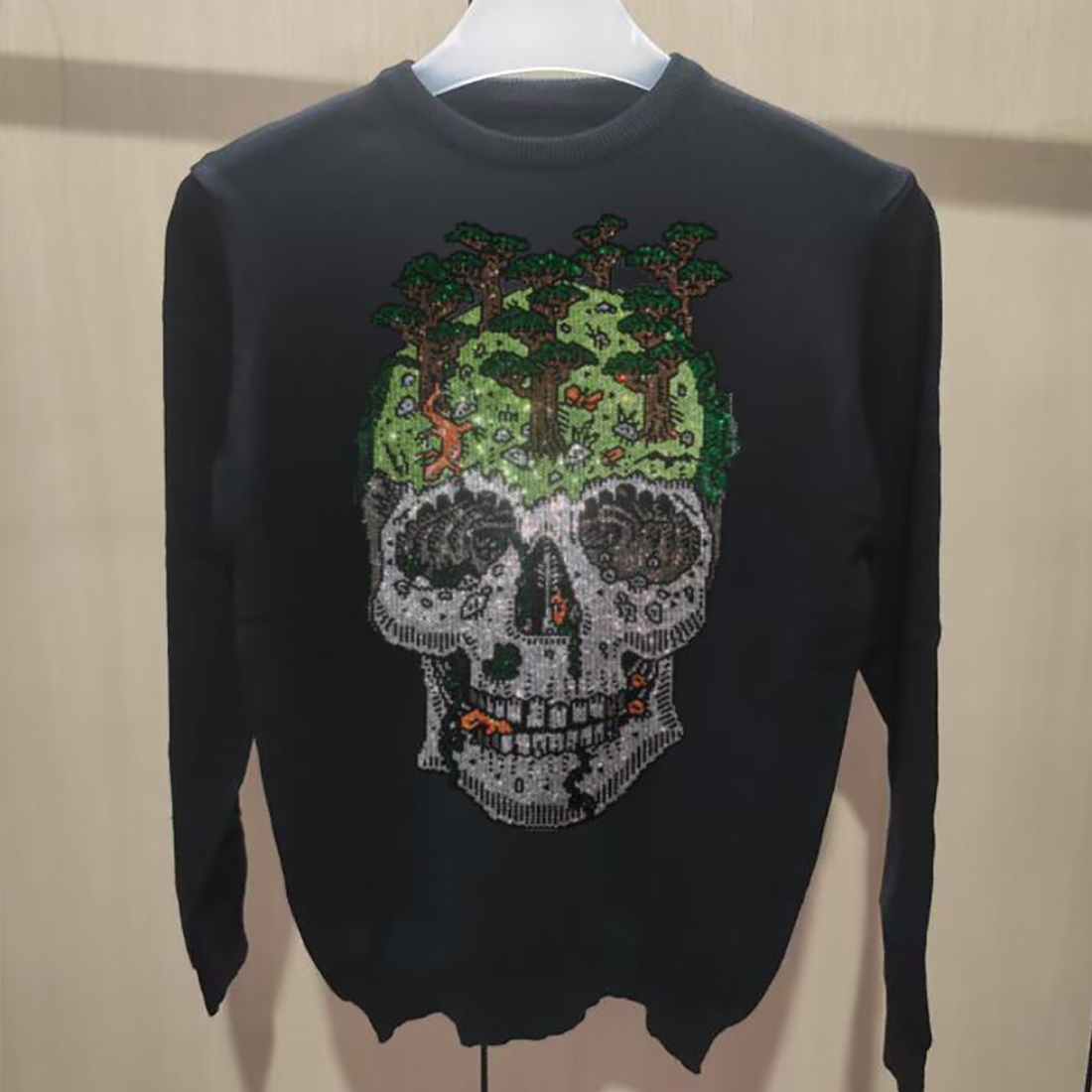 Men's Sweater Pullover Trendy  - Winter Clothing English ulasan dan harga
