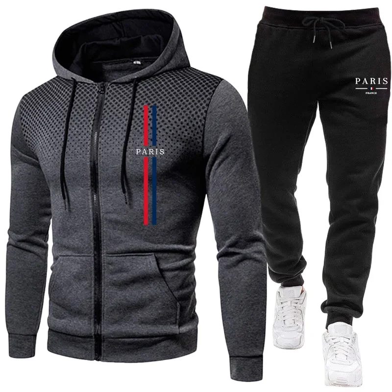 Men sports suit zipper jacket+ - Winter Clothing Outdoor ulasan dan harga
