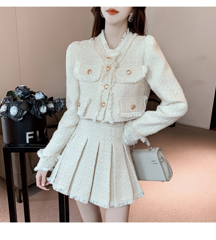 Women Elegant Tassel Y2K Korea - Clothing Style Winter ulasan dan harga