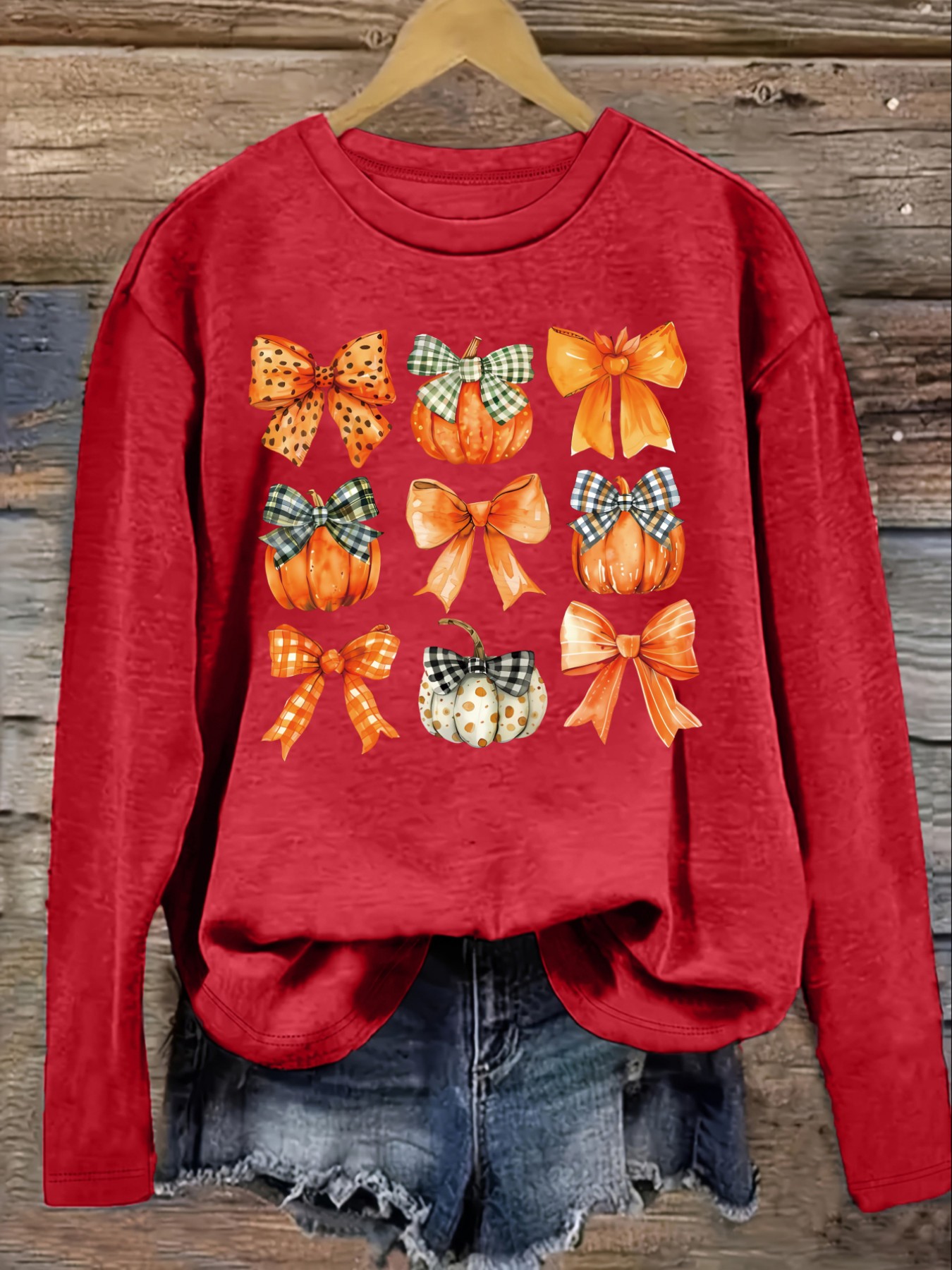 Women's Casual Long Sleeve Cre - Winter Clothing Usa ulasan dan harga