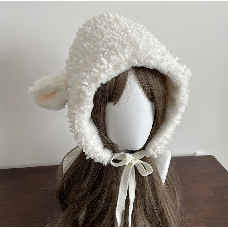 Winter White Plush Sheep Warm  - Winter Clothing Leg Warmers ulasan dan harga