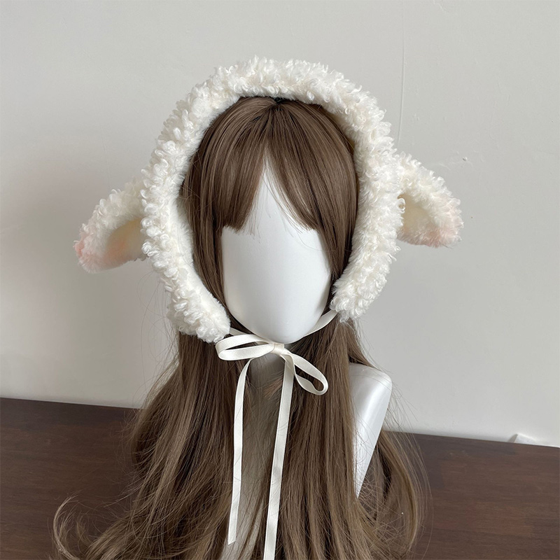 Winter White Plush Sheep Warm  - Winter Clothing Leg Warmers ulasan dan harga