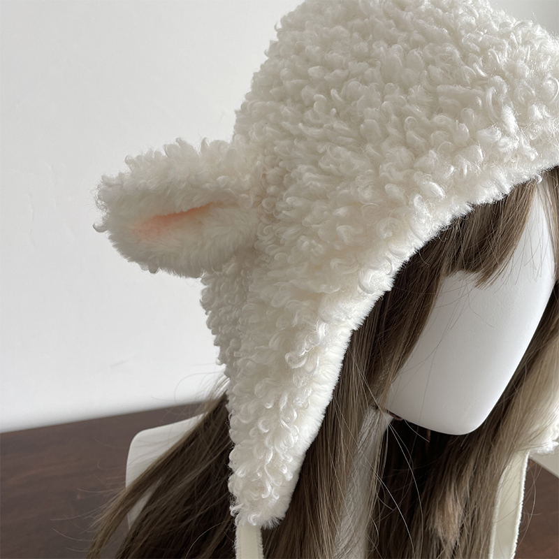Winter White Plush Sheep Warm  - Winter Clothing Leg Warmers ulasan dan harga