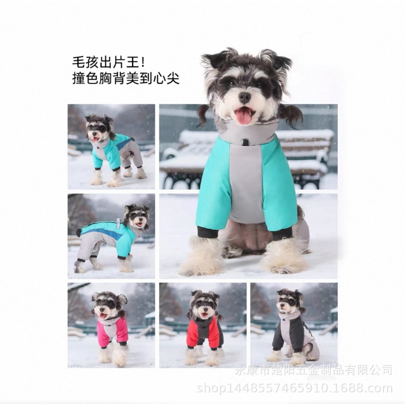 Autumn and Winter Velvet Dog W - Winter Clothing Leg Warmers ulasan dan harga
