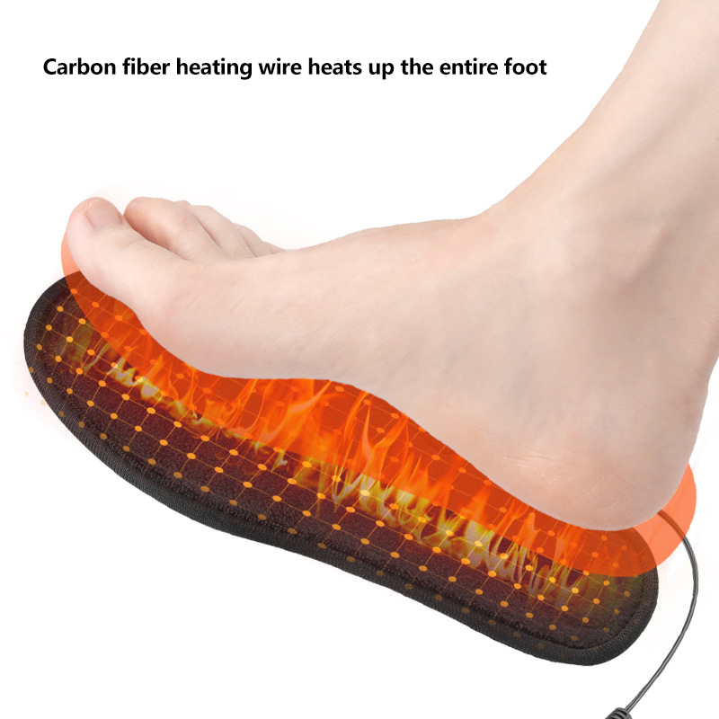 USB Heated Shoe Insoles Electr - Heated Insole Rechargeable ulasan dan harga