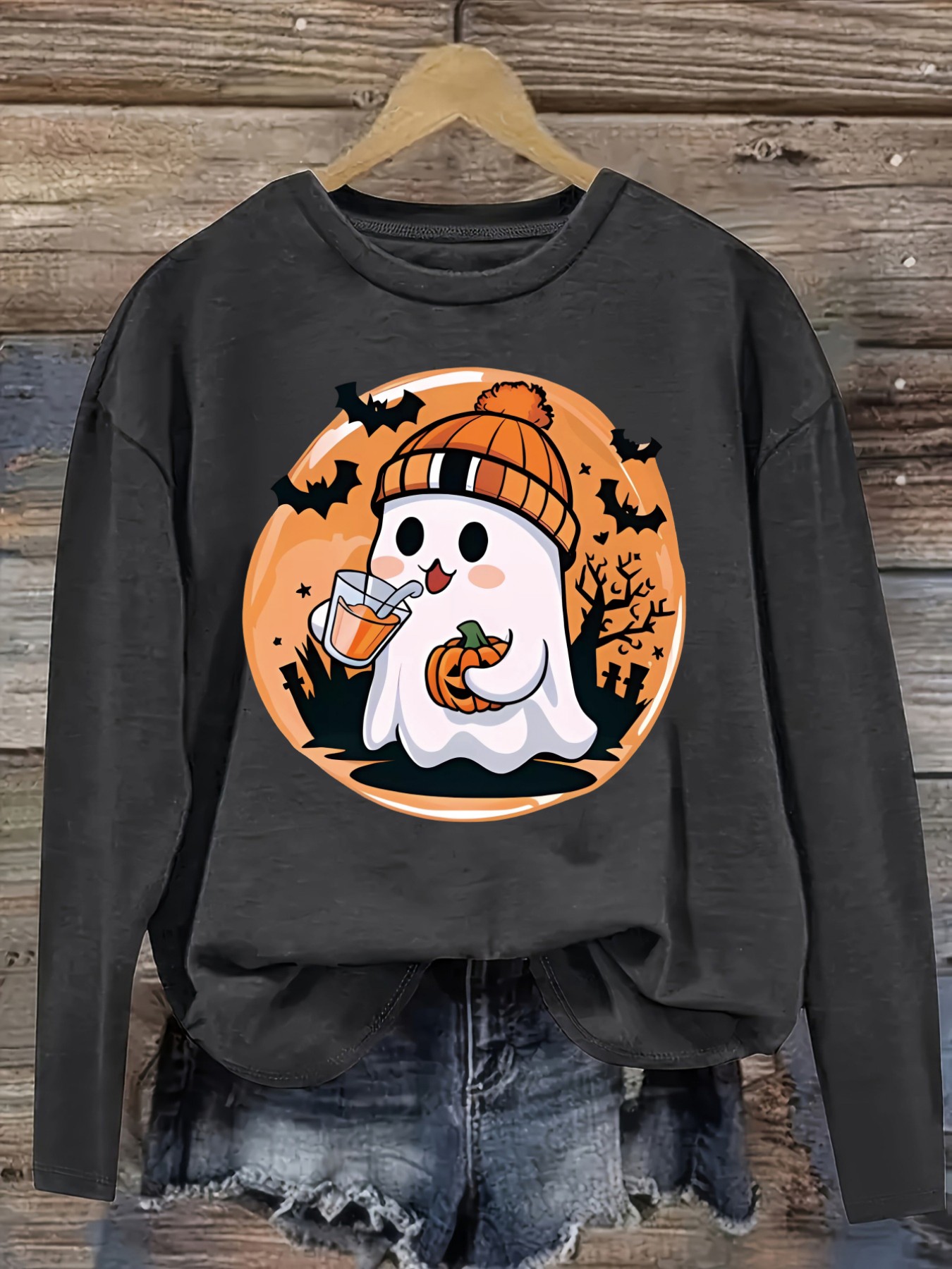 Women's Casual Long Sleeve Cre - Winter Clothing Usa ulasan dan harga