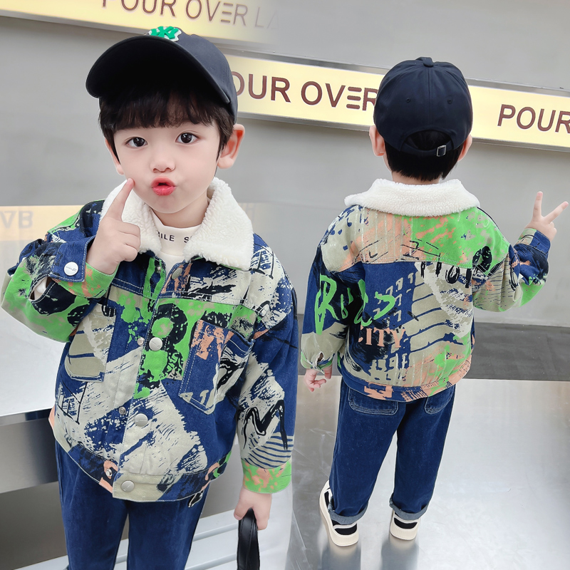 Kids Baby Warm Denim Jacket Pa - Winter Clothing Activities For Toddlers ulasan dan harga
