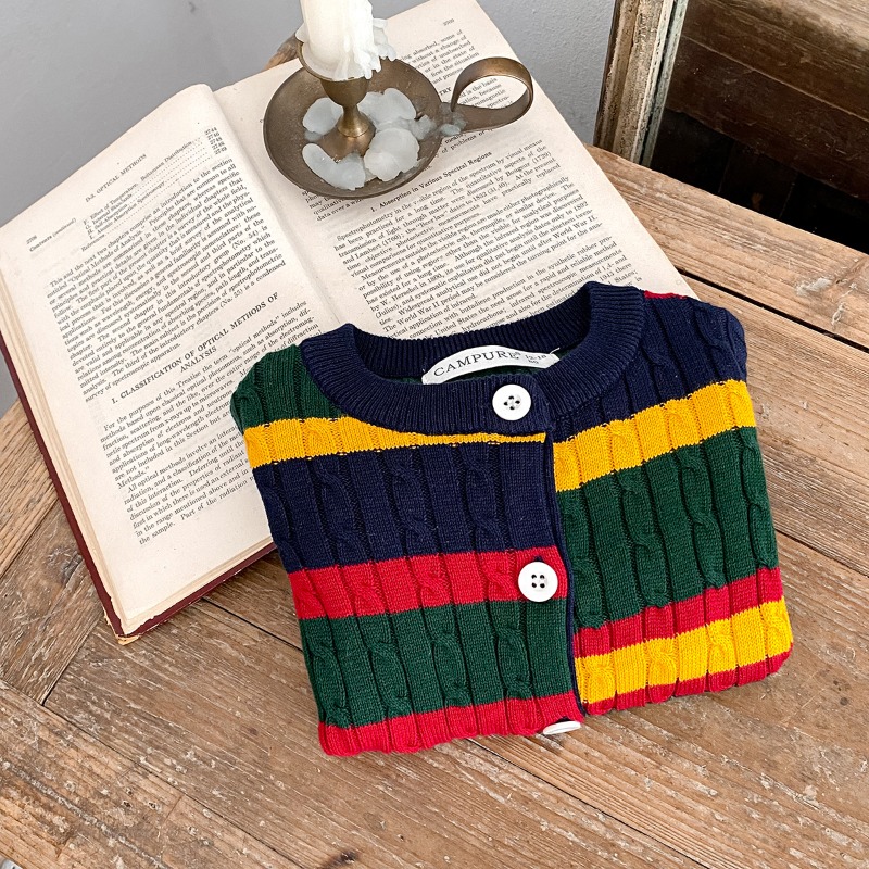 Children's Knitted Cardigan Au - Winter Clothing Activities For Toddlers ulasan dan harga