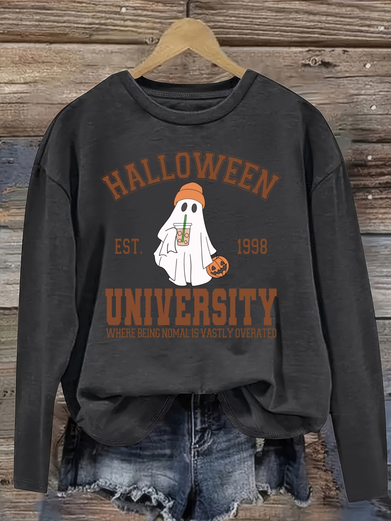 Women's Casual Long Sleeve Cre - Winter Clothing Usa ulasan dan harga