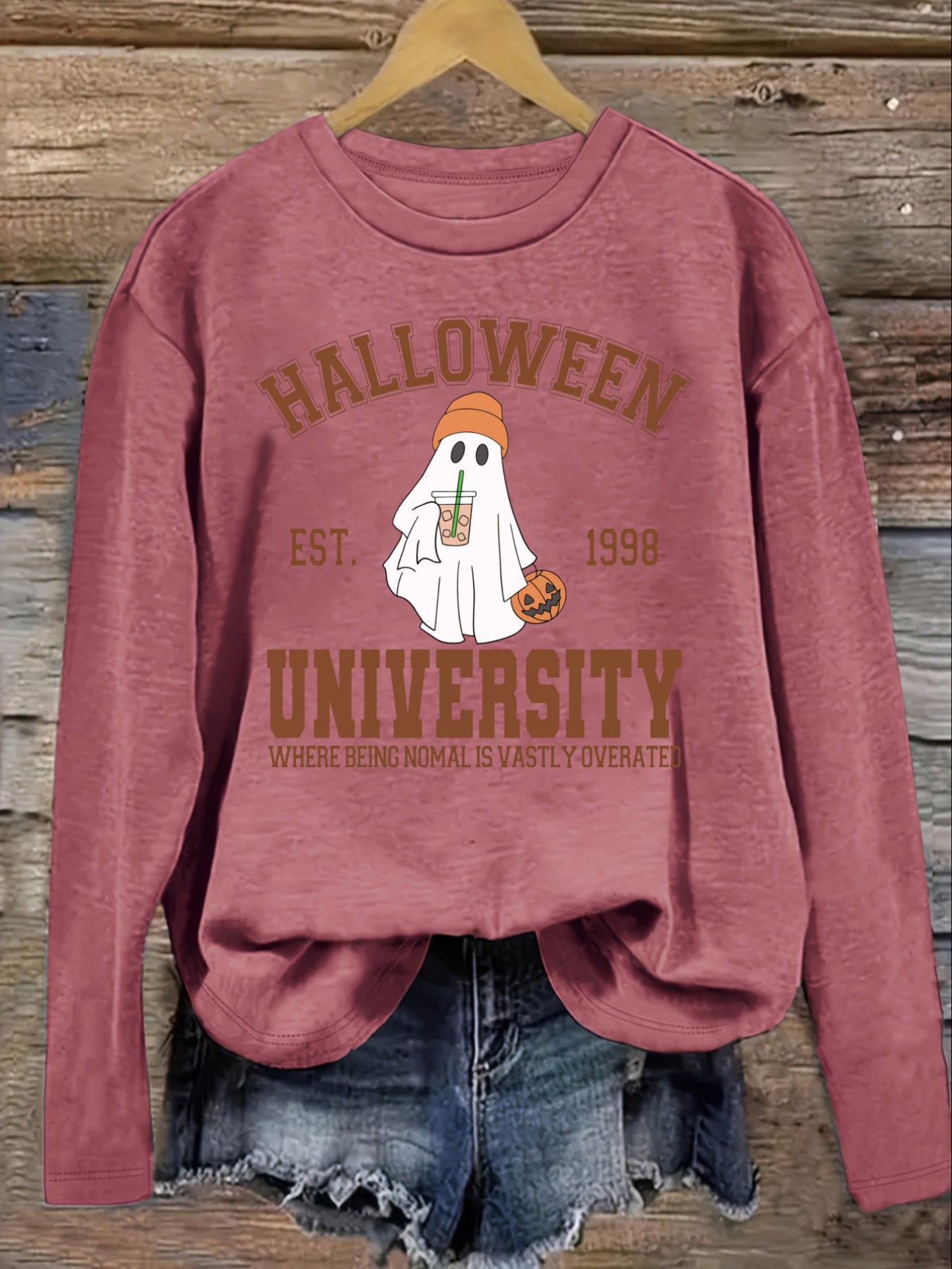 Women's Casual Long Sleeve Cre - Winter Clothing Usa ulasan dan harga