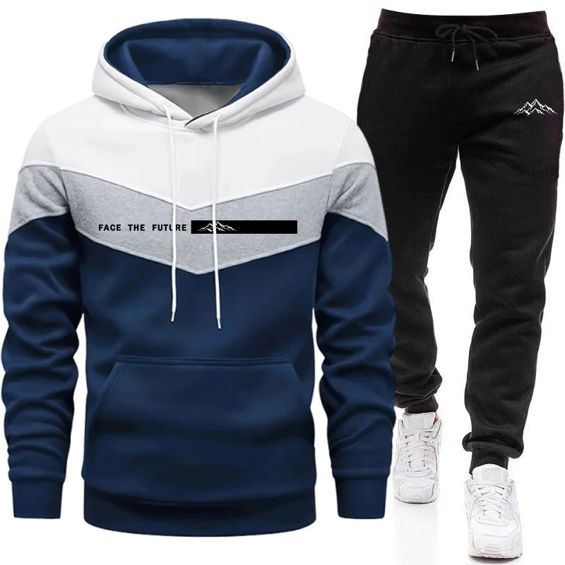 Tracksuit Men's Fashion Casual - Winter Clothing Outdoor ulasan dan harga