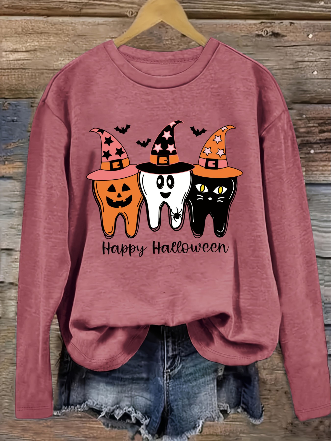 Women's Casual Long Sleeve Cre - Winter Clothing Usa ulasan dan harga