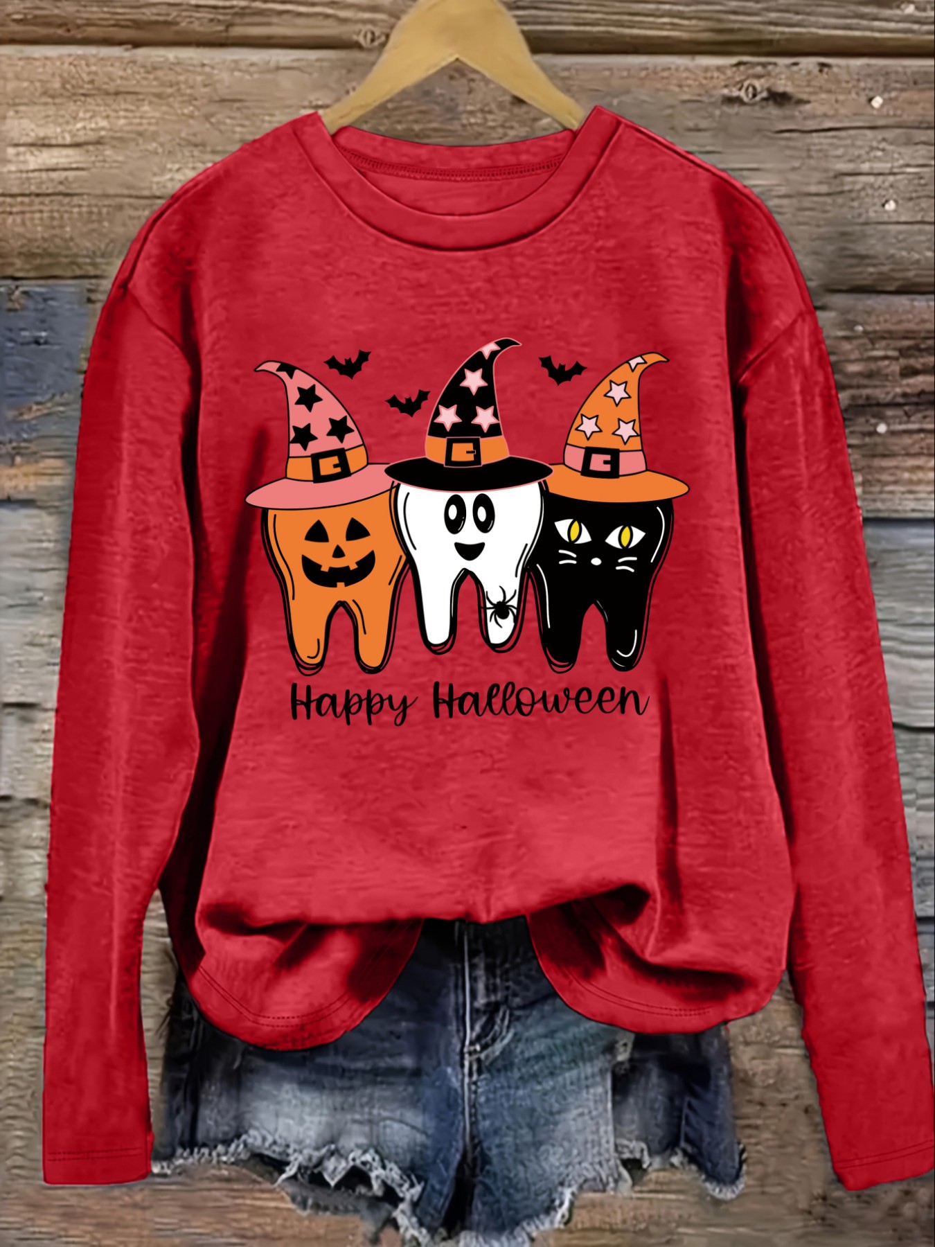 Women's Casual Long Sleeve Cre - Winter Clothing Usa ulasan dan harga