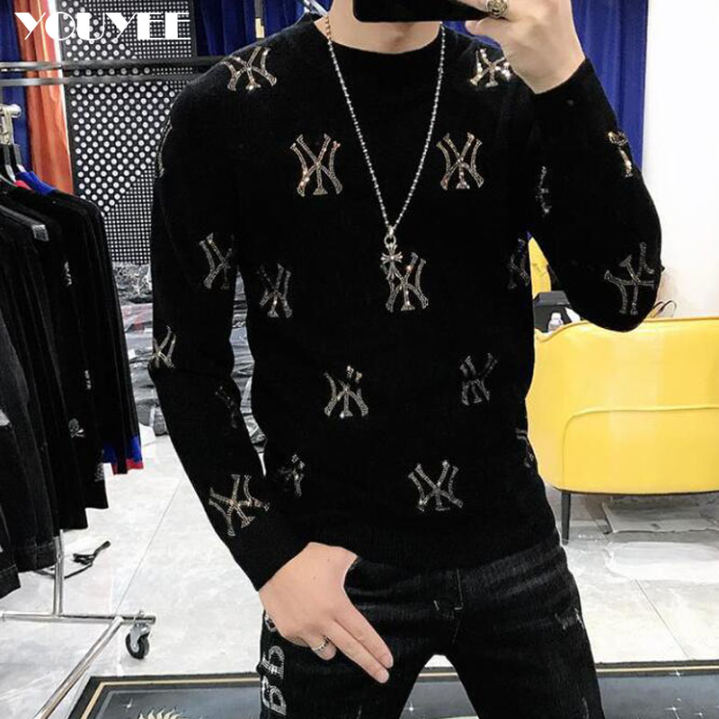 Men Sweater Casual Fashion Hot - Winter Clothing English ulasan dan harga