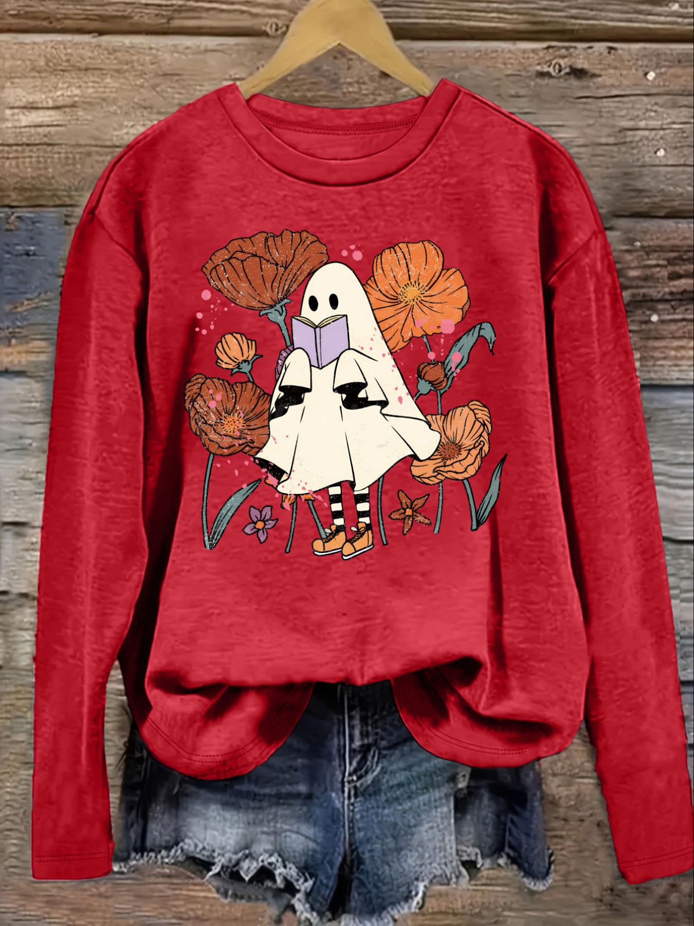 Women's Casual Long Sleeve Cre - Winter Clothing Usa ulasan dan harga